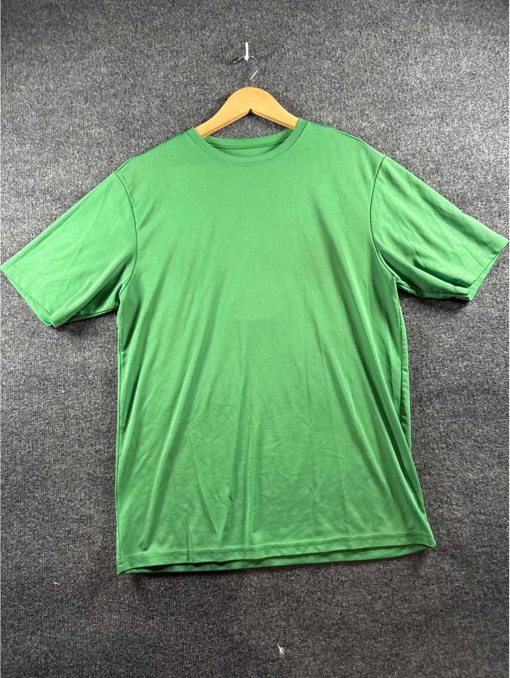 A4 Men's M Green Performance Athletic T-Shirt Moisture Wicking Short Sleeve